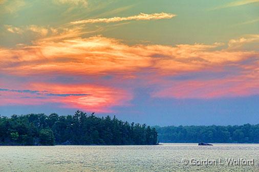 Otter Lake Sunset_25272.jpg - Photographed near Lombardy, Ontario, Canada.